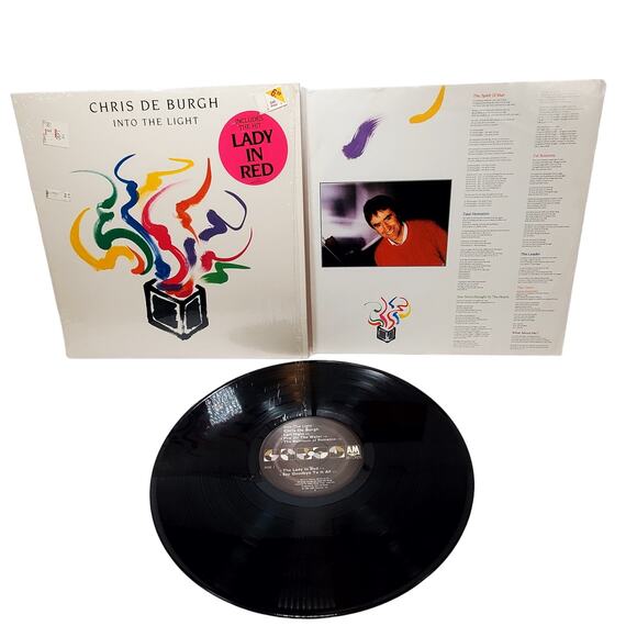 Lot of 3 A&M Vinyl Records Peter Frampton Chris de Burgh 12" 33 rpm Vintage - Picture 12 of 16